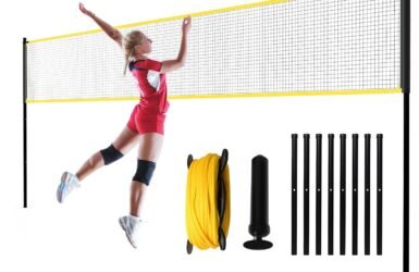 Spike Your Game: Unleashing Fun with the 32FT Volleyball Net Set!