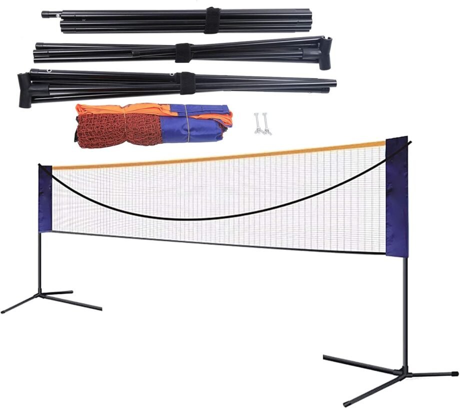 Net Gains: A Swinging Review of the 20 ft Badminton Pickleball Tennis Net!