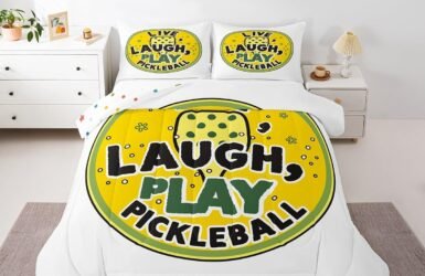 “Game On: Erosebridal Pickleball Themed Kids Comforter Set Review!”