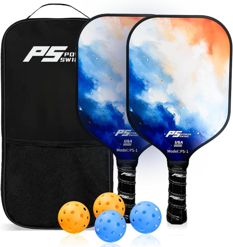 Pickleball Paddles Set of 2: Elevate Your Game with These USAPA Approved Powerhouses!