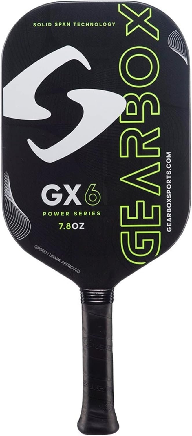 Unleash Your Game with the Gearbox GX6 Carbon Fiber Pickleball Paddle!