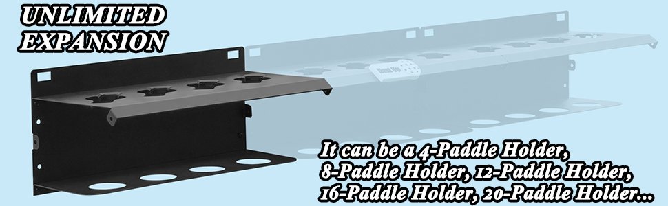 Pickleball Paddle Rack