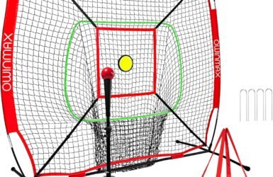 Hit It Out of the Park with the 6x6FT Baseball Net: Your Ultimate Training Companion for Young Sluggers!