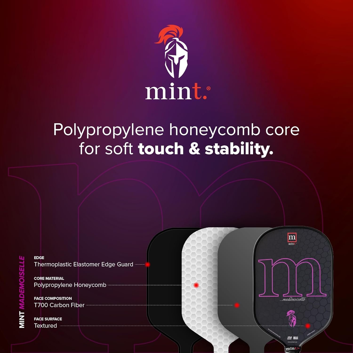 Mint Pro Pickleball Paddle