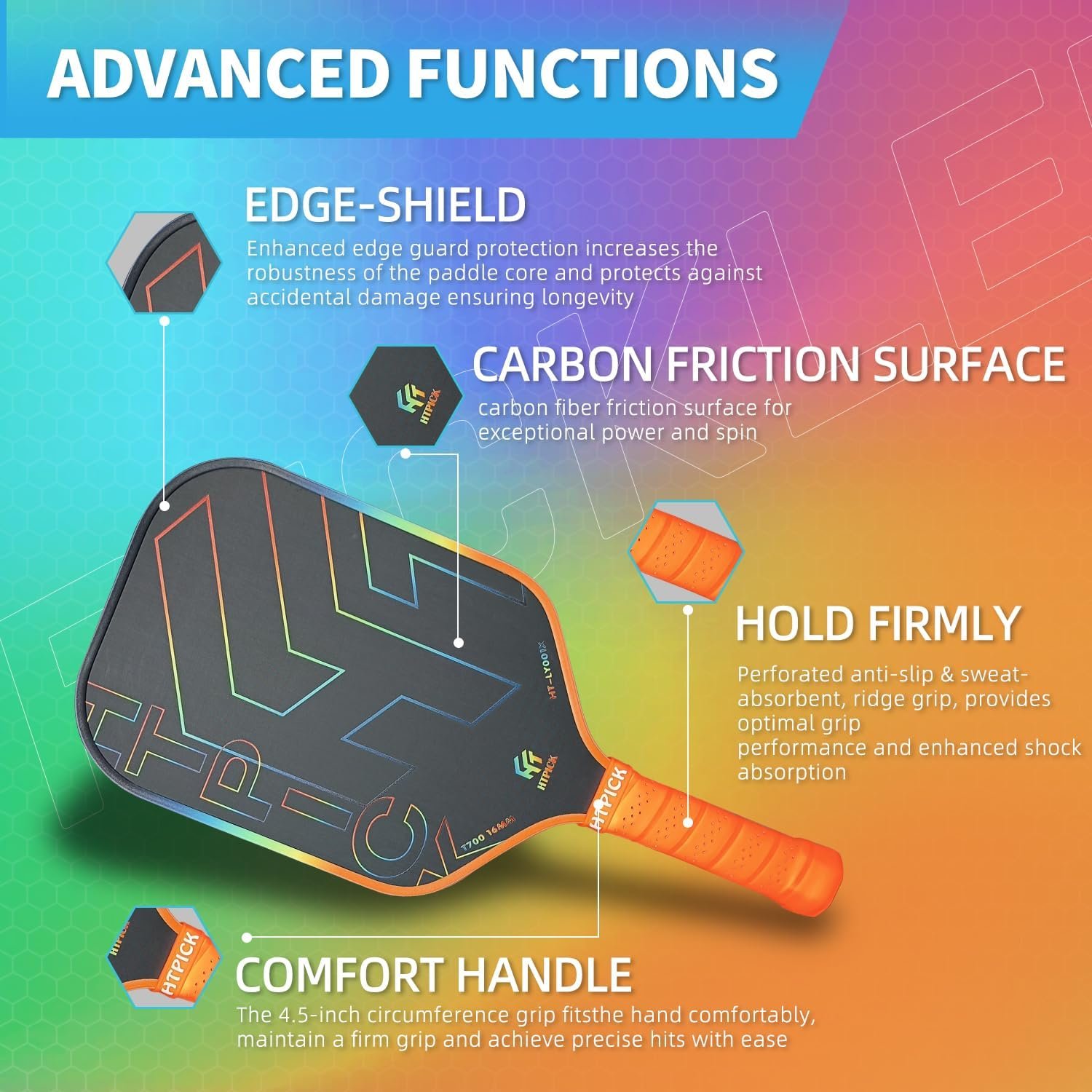 HTPICK Pickleball Paddle